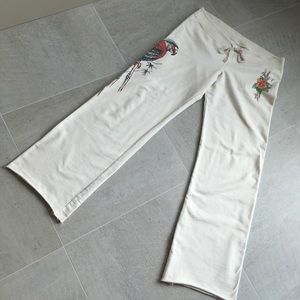SOLD! Lucky Brand Parrot Sweatpants Rare